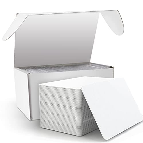 100PCS NFC Tags Cards NFC Smart Card NFC Business Card NFC 215 Cards Programmable NFC 215 Tag Writable iOS Card CR80 504 Bytes of Memory Compatible with Android and All NFC Enabled Devices