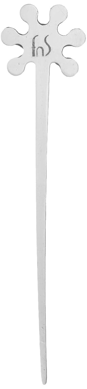 FnS Stainless Steel Fruit Pick with Stand 2Piece Silver