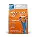 GRIN Tongue Cleaner 48 Count Disposable Tongue Cleaner Hygienic Scraper Recycled Plastic Clean Tongue Promote Fresh Breath Includes Safe Fold Back Tooth Pick