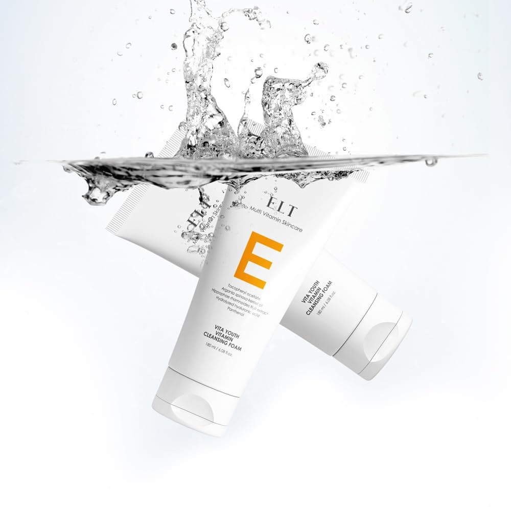 ELT Multi Vitamin Skincare Vita Youth Vitamin C Cleansing Foam 608 fl oz
