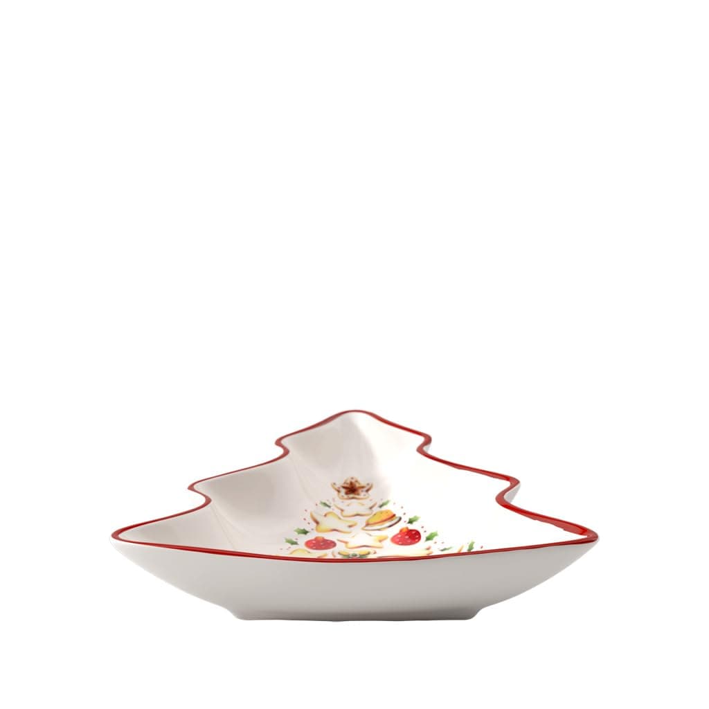 Villeroy Boch Winter Bakery Delight Dessert Bowl Red Microwave Safe Christmas Decoration Table Bowl Dining Room Decor Premium Porcelain