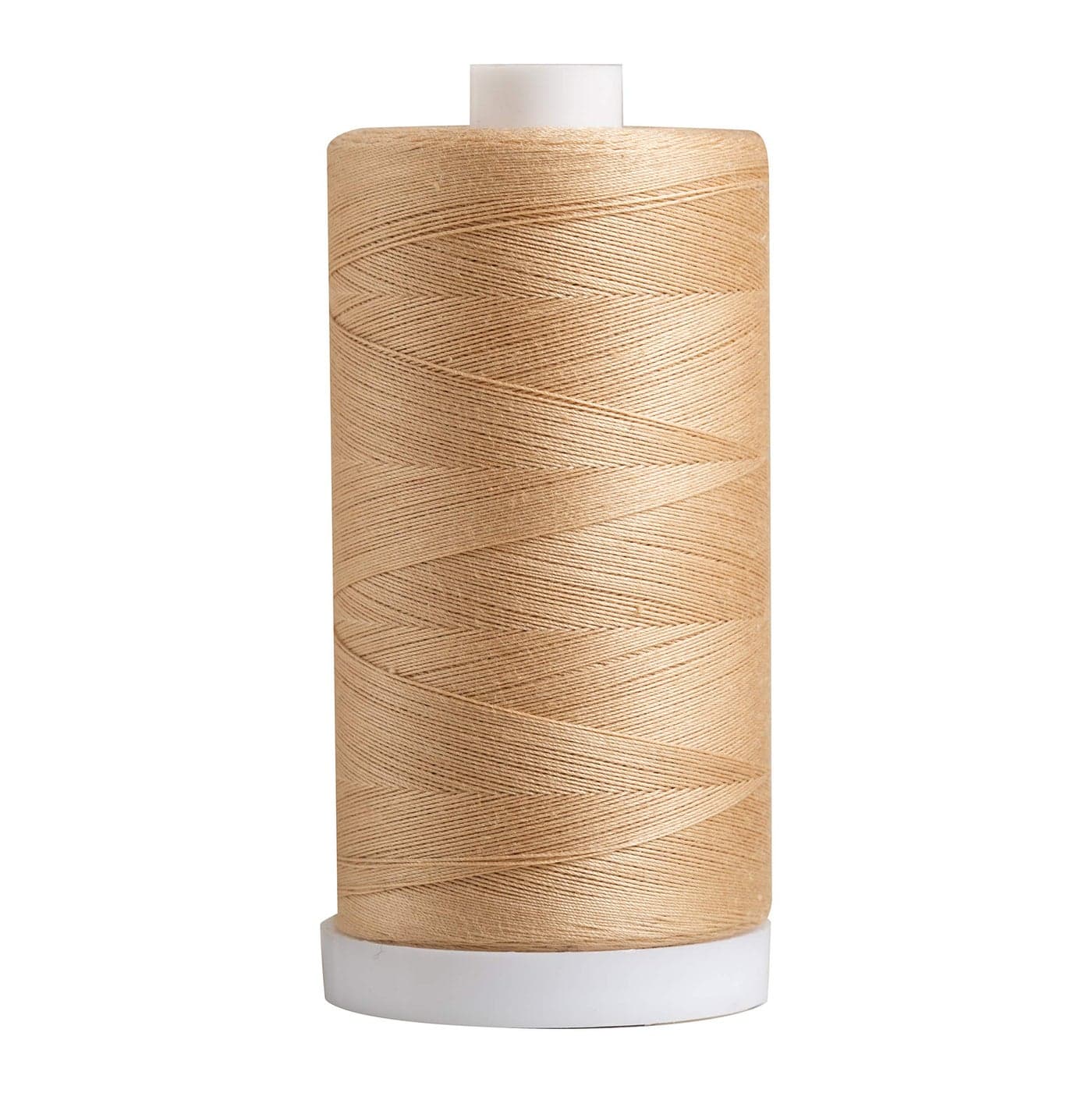 Connecting Threads Beige 100 Cotton Thread for Sewing Quilting and Crafting 50Weight 1200 Yard Large Spool Antique