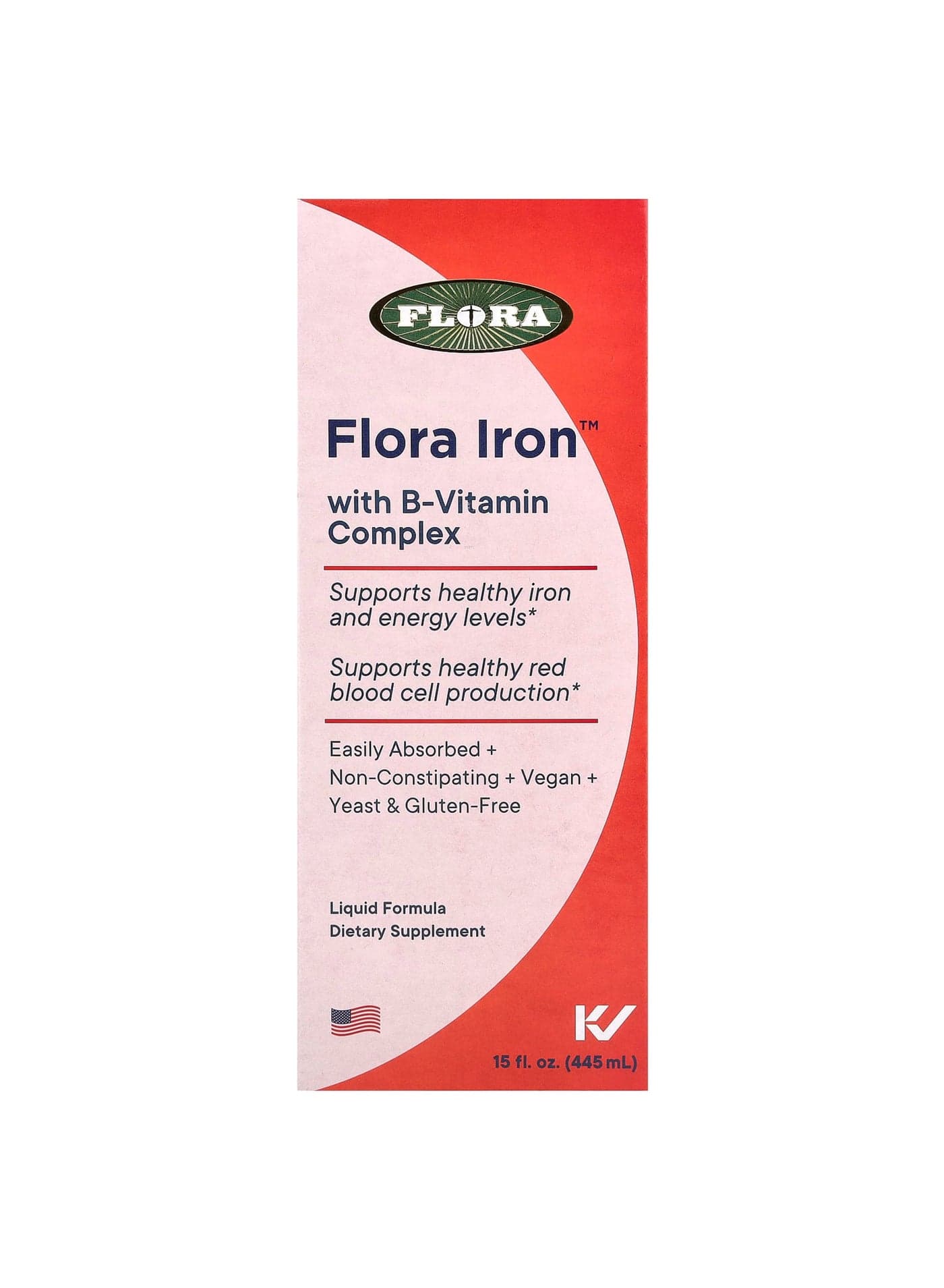 Flora Iron™ with B-Vitamin Complex, 15 fl oz (445 ml)