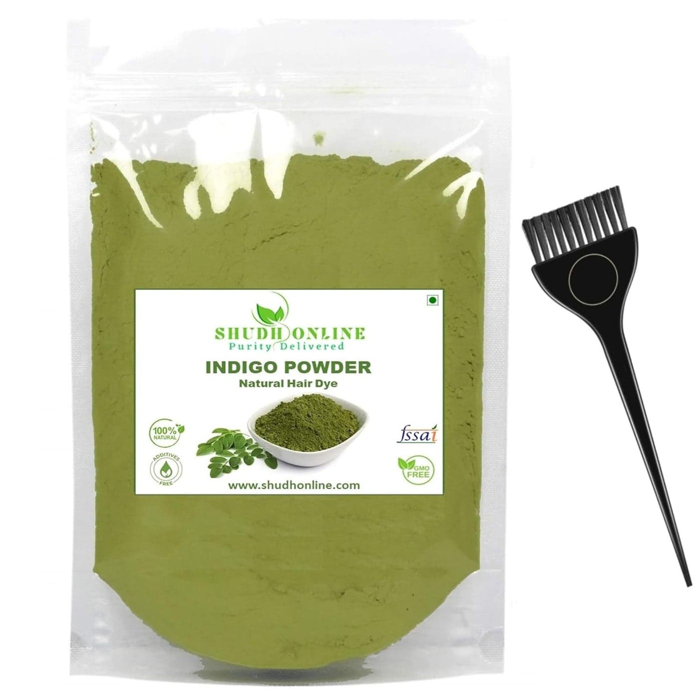 Indigo Powder for Hair Organic 17 oz 500g Pure Indigo Hair Dye Neela Powder Indigofera Tinctoria Herbs Color your Hair Black 11 lb