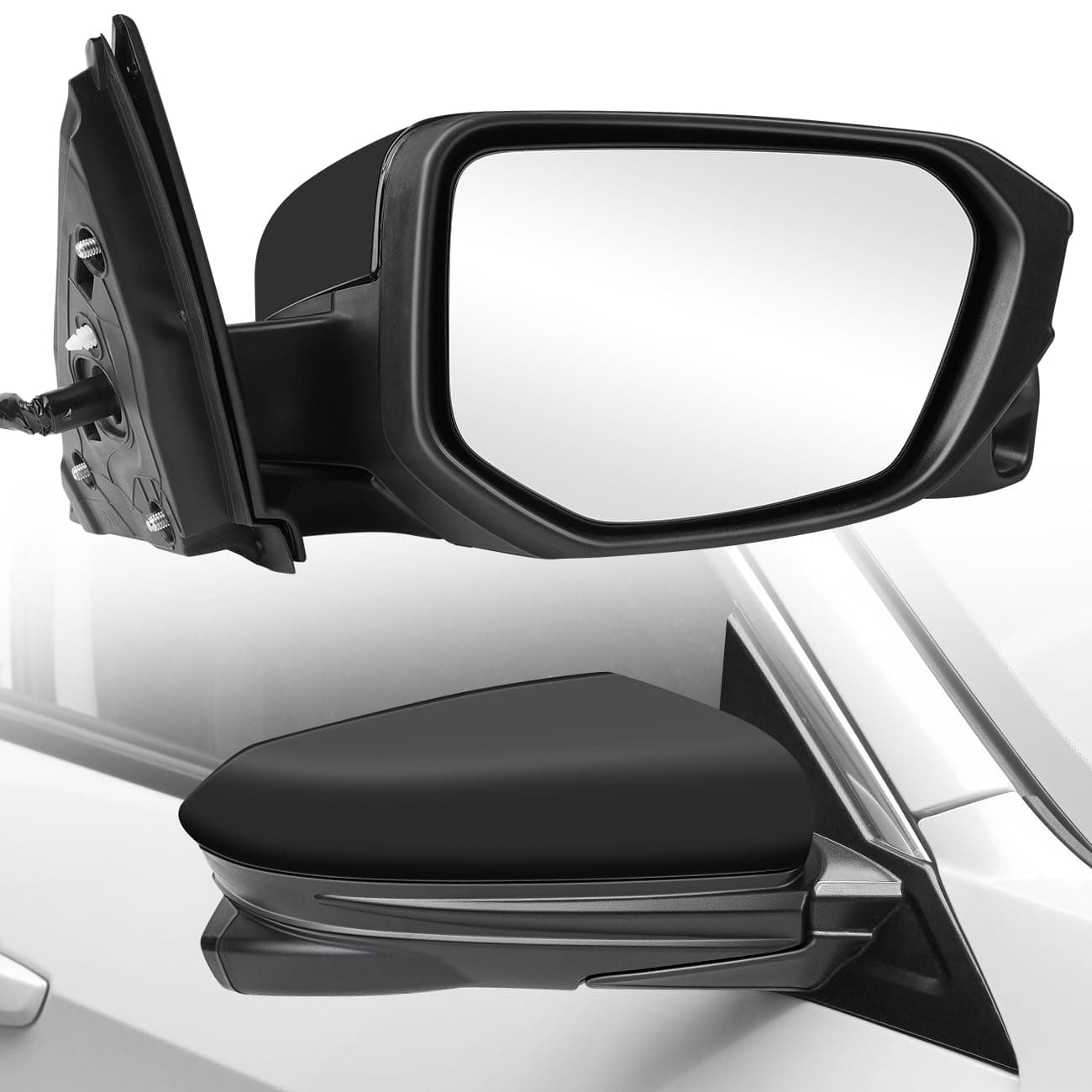 Mirror Assembly for 20162020 Honda Civic Power Heated With Camera OE Part Number 76201TBAA11ZF 76208TBCA02ZARight Passenger Side