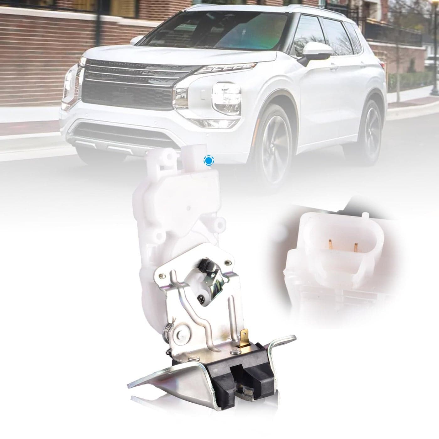 Unikpas Liftgate Trunk Lock Actuator Compatible for Mitsubishi Outlander 20062021 Replace Rear Tailgate Control Latch 5808A067