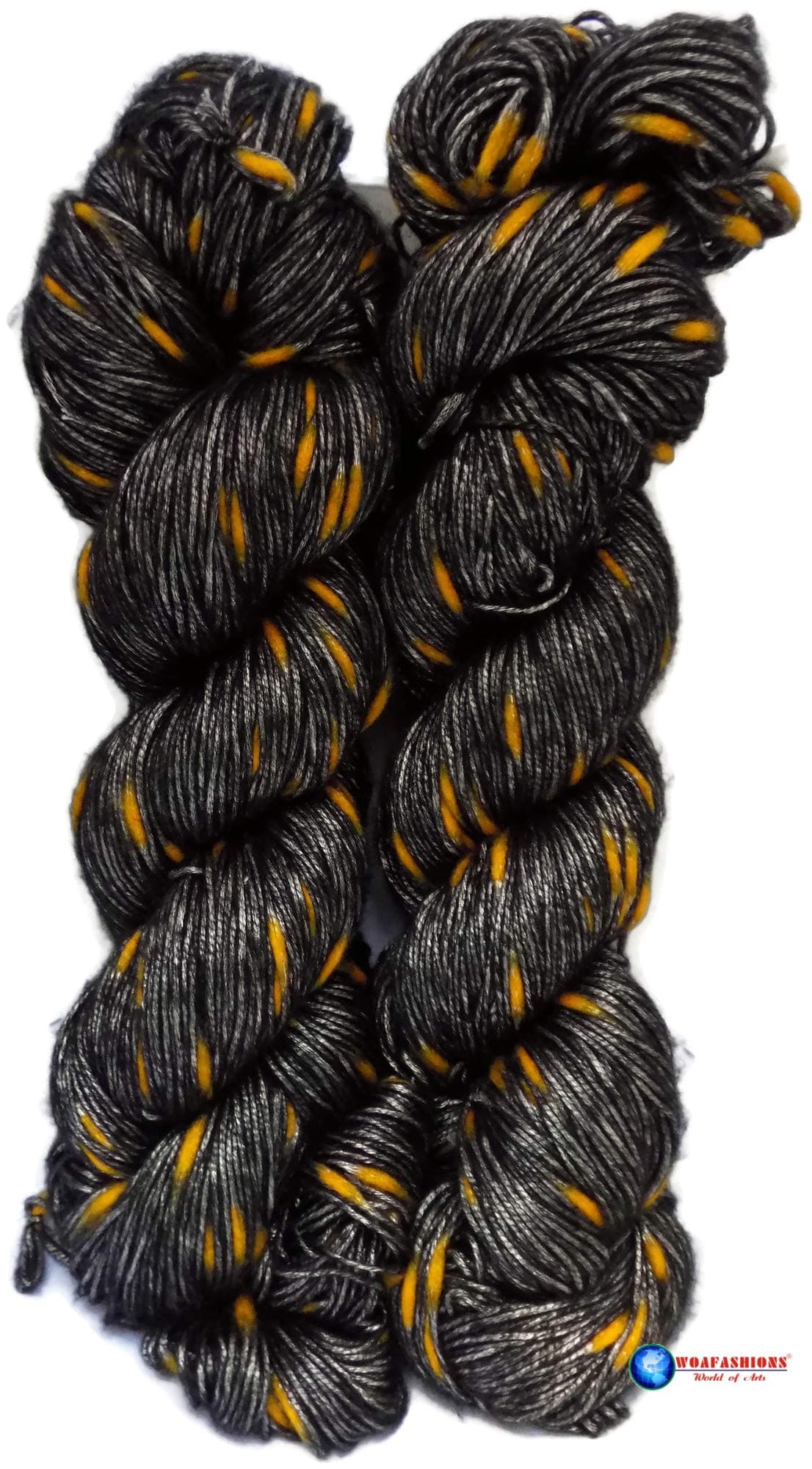 Ganga Flite Joy Hand Knitting Acrylic Yarn (Multicolor_FATP05) (Hanks-225gms)