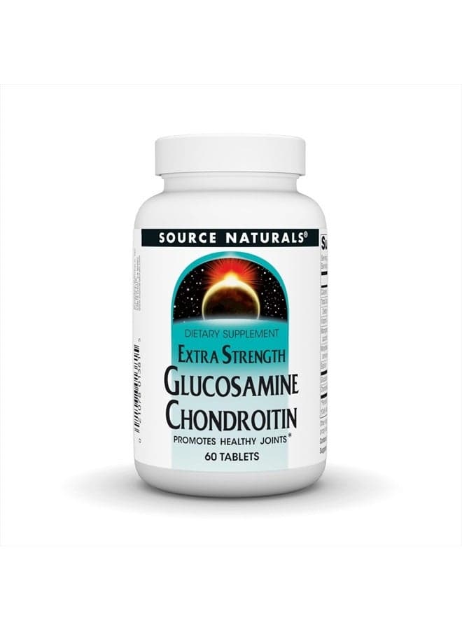 Extra Strength Glucosamine Chondroitin, Promotes Healthy Joints*, 60 Tablets
