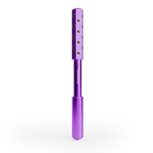 COCOBEAUTY Tourmaline Face Roller Facial Massage Roller Tool for Lymphatic Drainage Beauty Roller for Face Facial Roller for Women Face Beauty Sculptor Wand for Radiant Skin