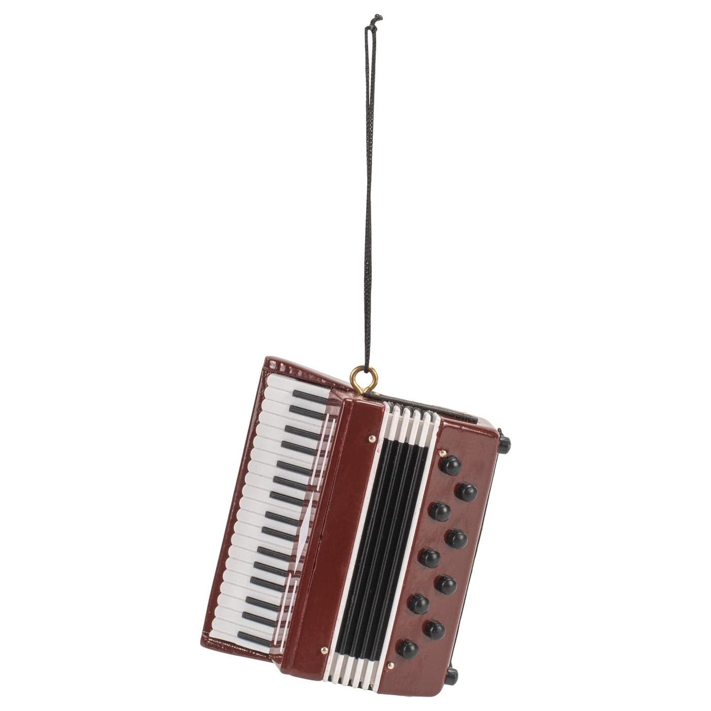 Broadway Gifts 28 Burgundy Wood Accordion Ornament Decoration