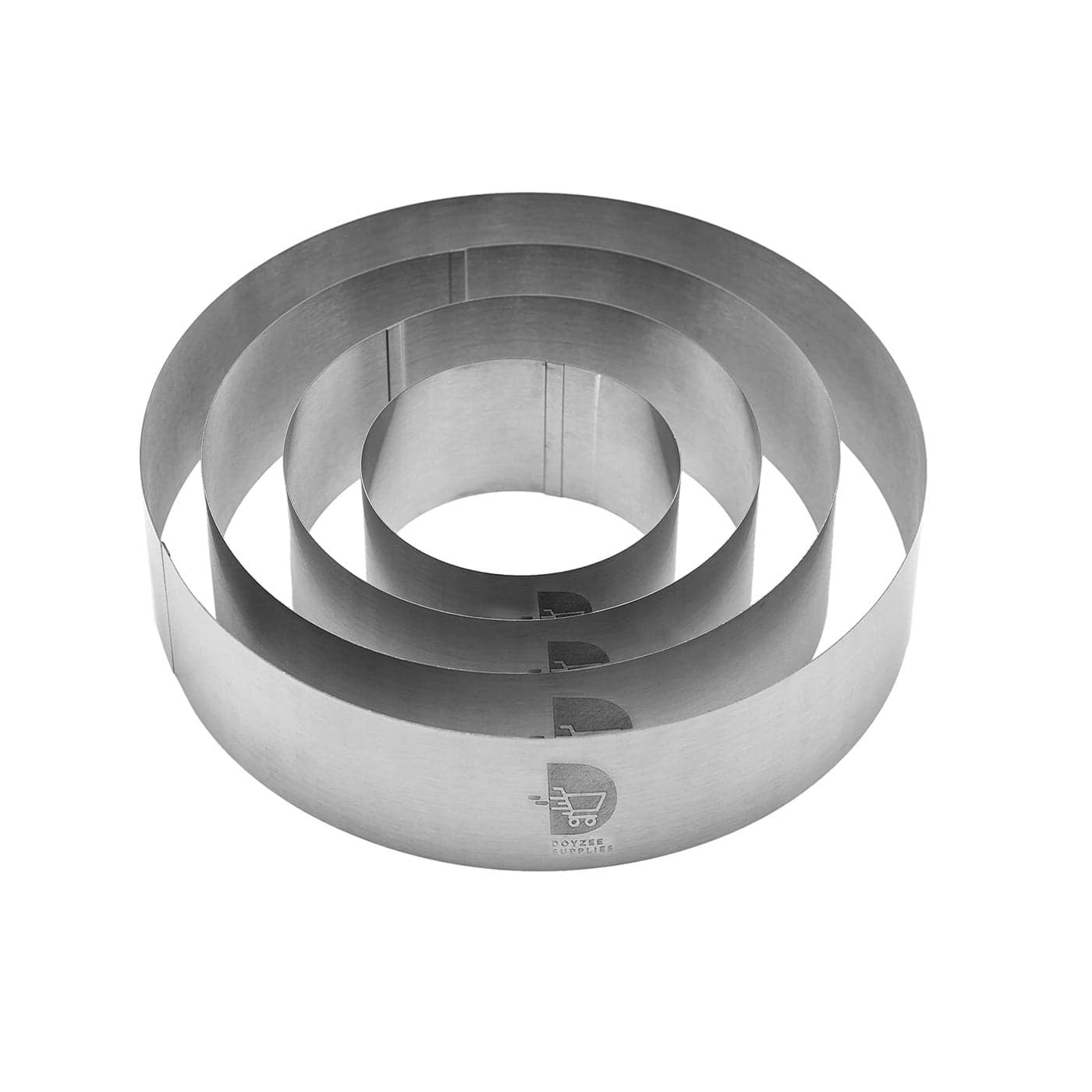 Cake Ring Set Cake Mold Set Pastry Ring Mousse Ring Ring Mold for Baking46810 Inch