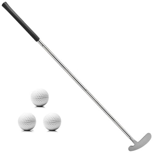 QPPKII Golf Putter 33 TwoWay Putter for LeftRight Hand with Practice Balls Golf Combo Set for Mens Womens Kids Indoor Outdoor Use