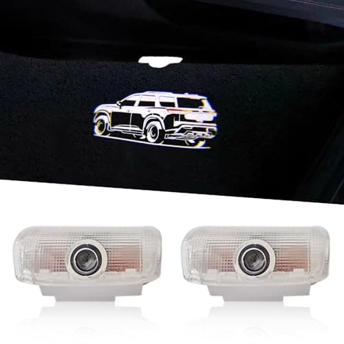 2PCS LED Car Door Logo Lights Projector Compatible for Pathfinder 2023 Puddle Lights Ghost Shadow Light Kit Car Accessories (Pthfinder, 2019-2023)