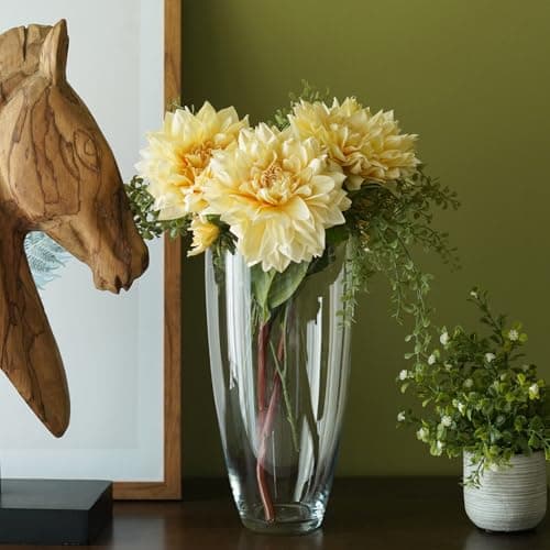 Pure Home + Living Clear Glass Vase - Large