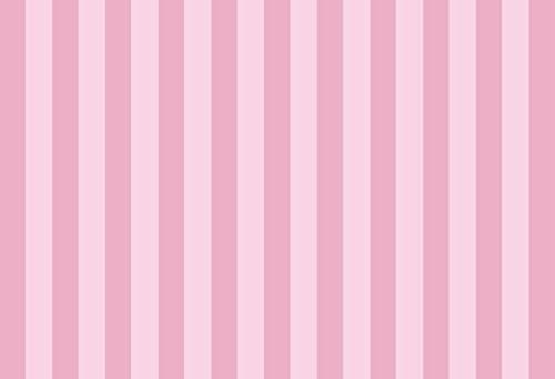 Laeacco Pink Stripes Backdrop 10x65ft Photography Background Pastel Pink Striped Background Birthday Party Decor Banner Princess Girls Baby Shower Decor
