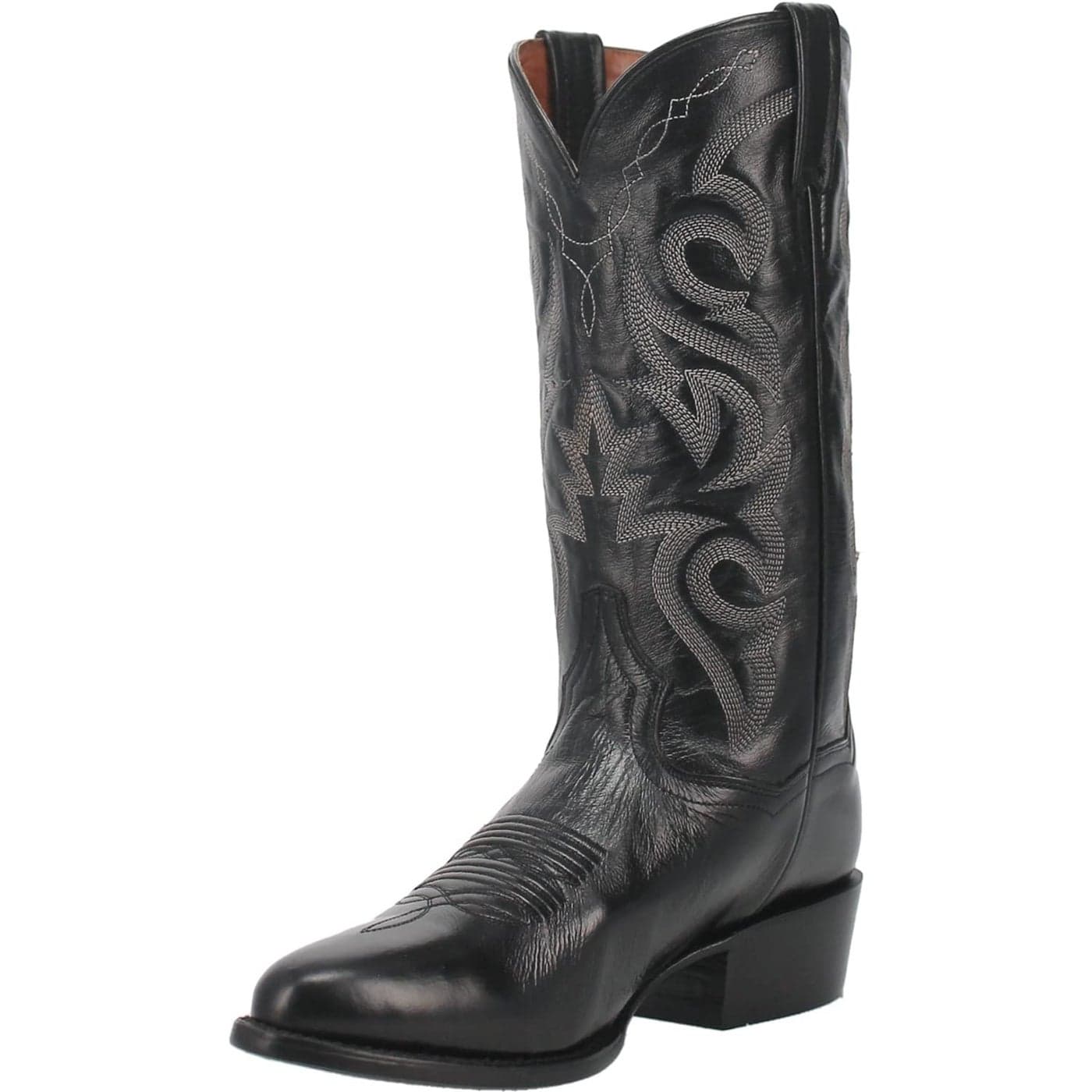 Dan Post Mens Milwaukee Round Toe Casual Boots Mid Calf Black Size 11 D
