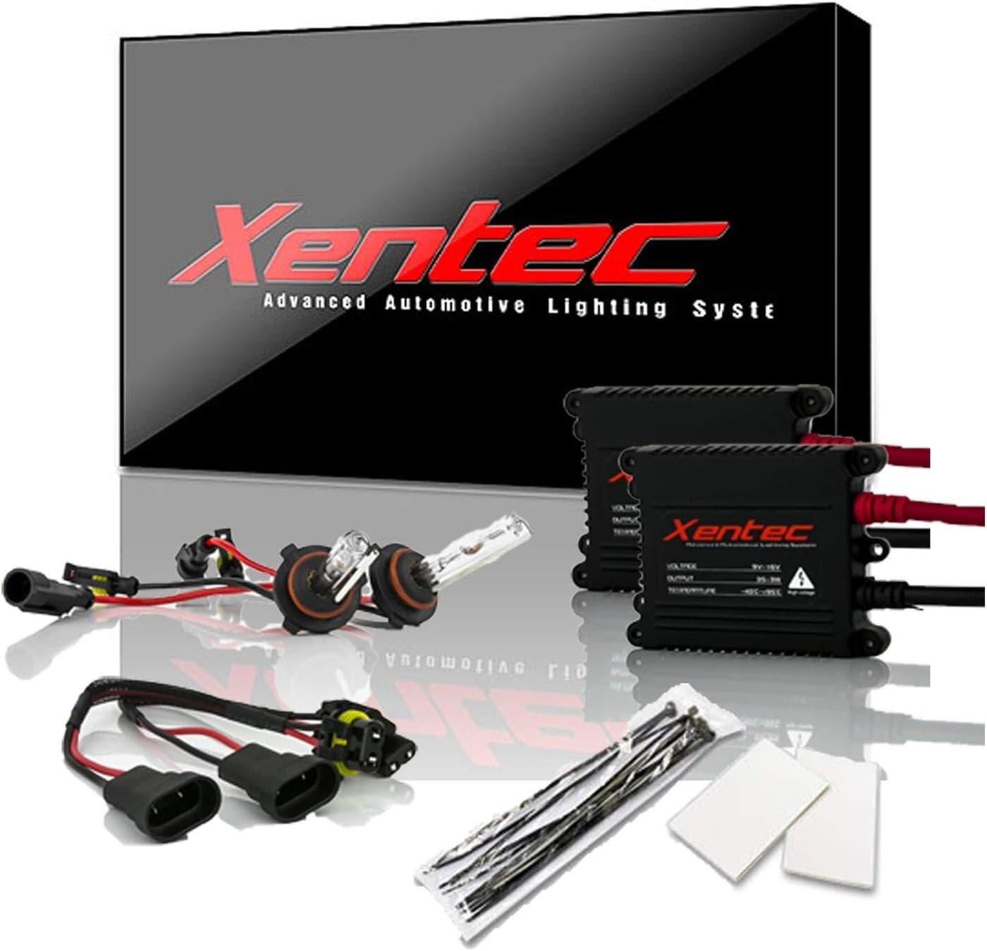 Xentec 9005 5000K HID Xenon Bulb Pair with 35W Digital Slim Ballast