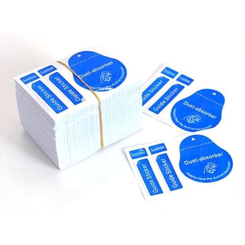 FCS Super Cleaner 200 pcs Dust Absorber LCD Dedust Sticker and Guide Sticker for Cell Phone Tablet LCD Screen (200)