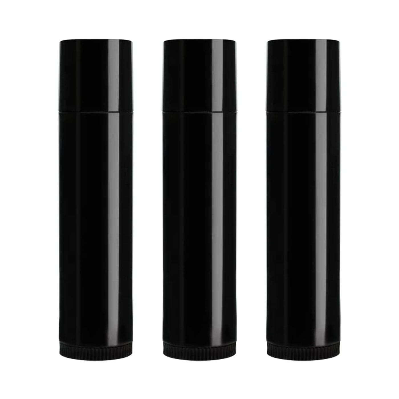 Nsb Herbals 5 Grams 5 Gm Empty Black Empty ChapstickLip Stick Tube Container for Lip Balm Lipstick Cosmetic Pack of 24