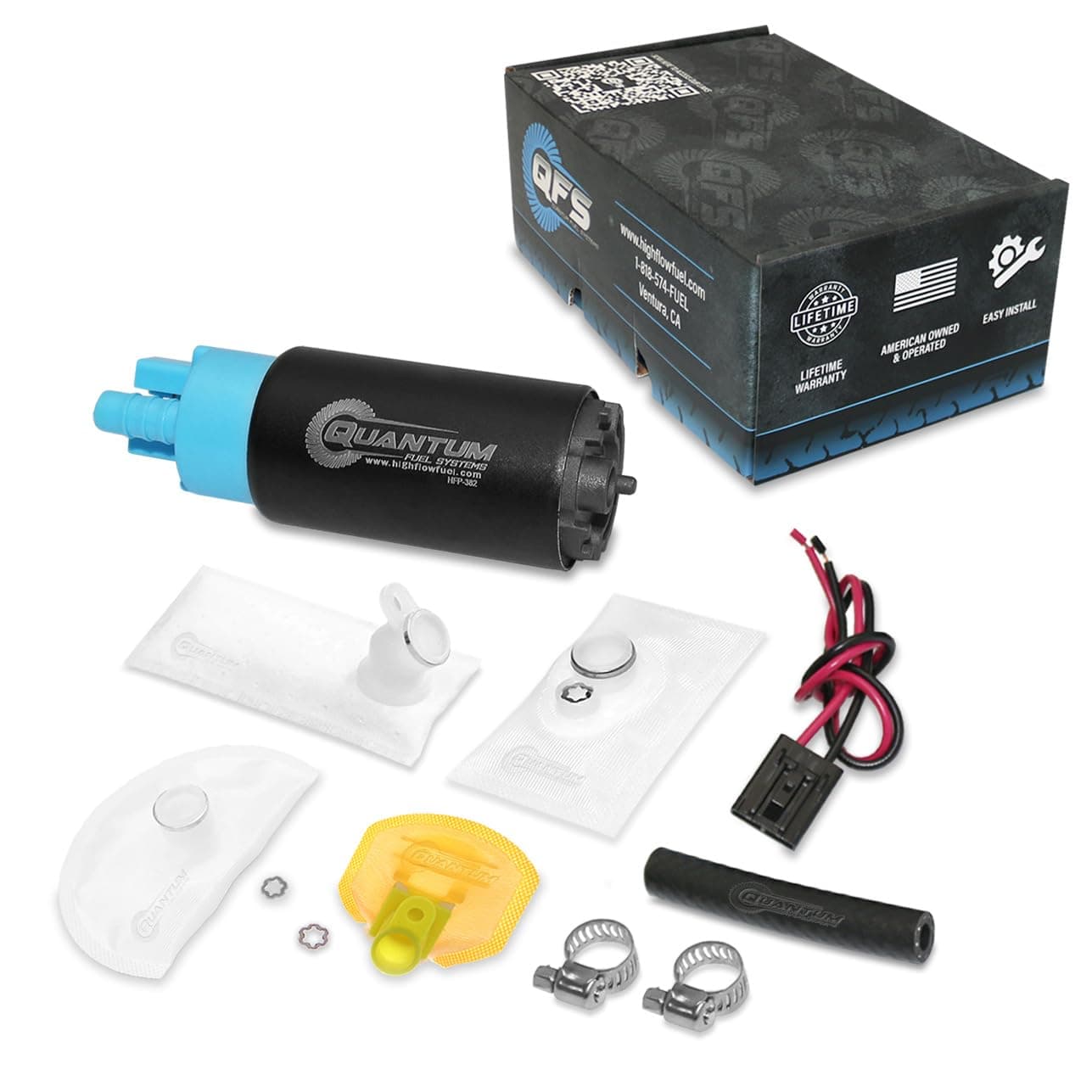 QFS Fuel Pump Replacement for Honda AquaTrax F12 15 Big Red Silver Wing VTX1800 CB900 Fireblade Hurricane Interceptor 800 ST Pan Super Blackbird Rune Valkyrie Rune RC51 19982013 HFP382Y
