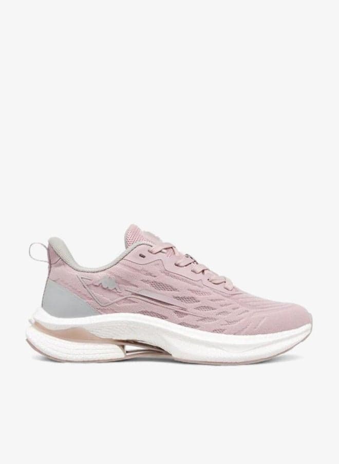 Women's Mesh Panelled Lace-Up Sports Shoes