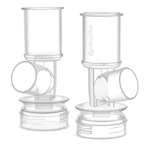 Maymom MyFit Connector Set Detachable Breast Shield Base Connectors Compatible with Selected Ameda Breast Pumps Connector