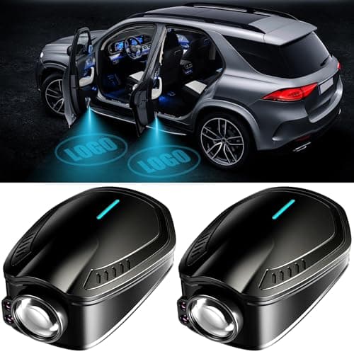 Car Door LightsDoor Lights Logo Projector RechargeableCar Door Projector LightsHD Car Welcome Light for Cars Use At Night 2pcs for F OO R