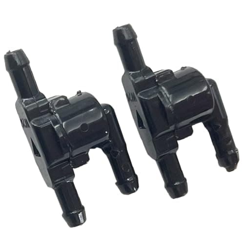 WEITARI 2PCS Windshield Wiper Washer Nozzles Check Valve Spray Jet Kit Compatible with 4Runner Avalon Camry CHR Corolla HighlanderLand Cruiser Matrix Replaces 8532128020
