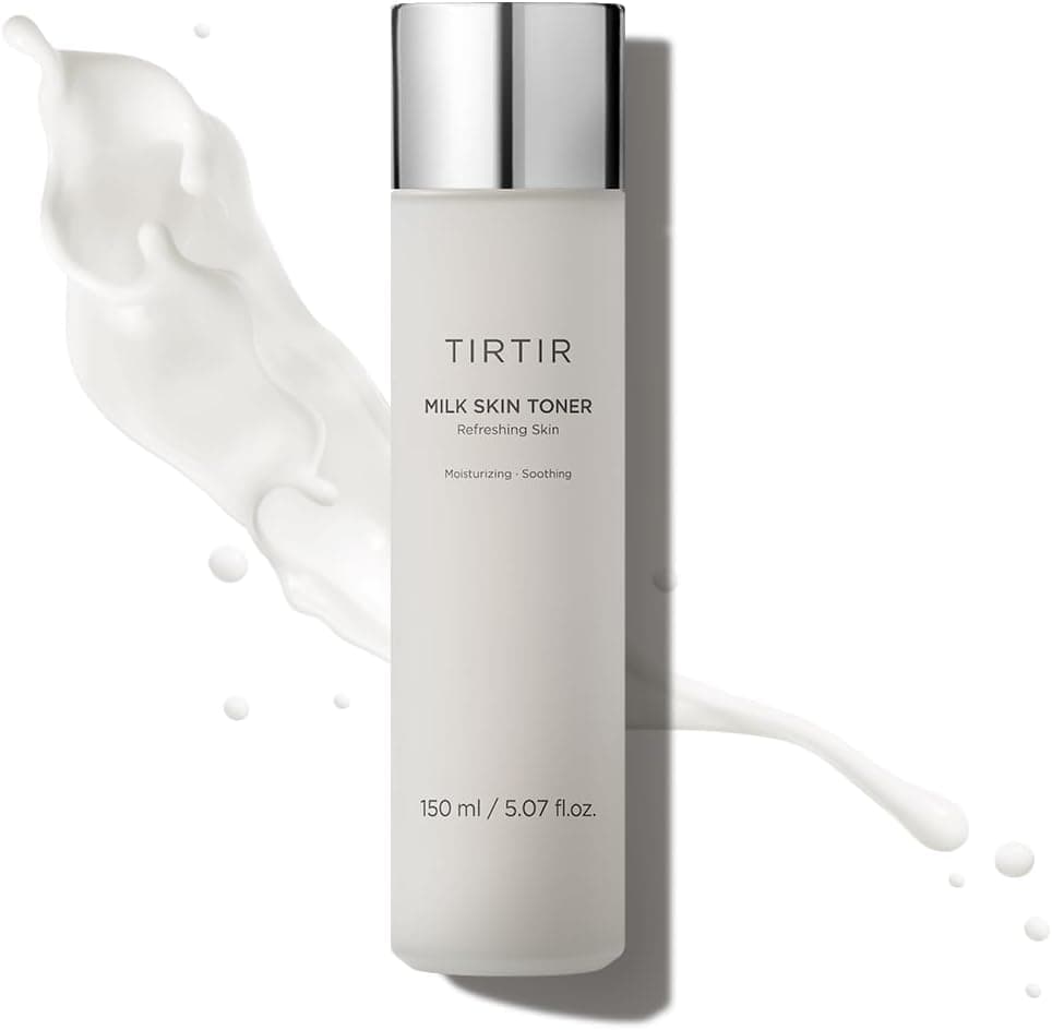 TIRTIR Milk Skin Rice Toner Deep Moisturizing Hydrating Toner for face Niacinamide Ceramide Rice Bran Extract NatureOriented Ingredients for Korean Skin Care Vegan 507 floz