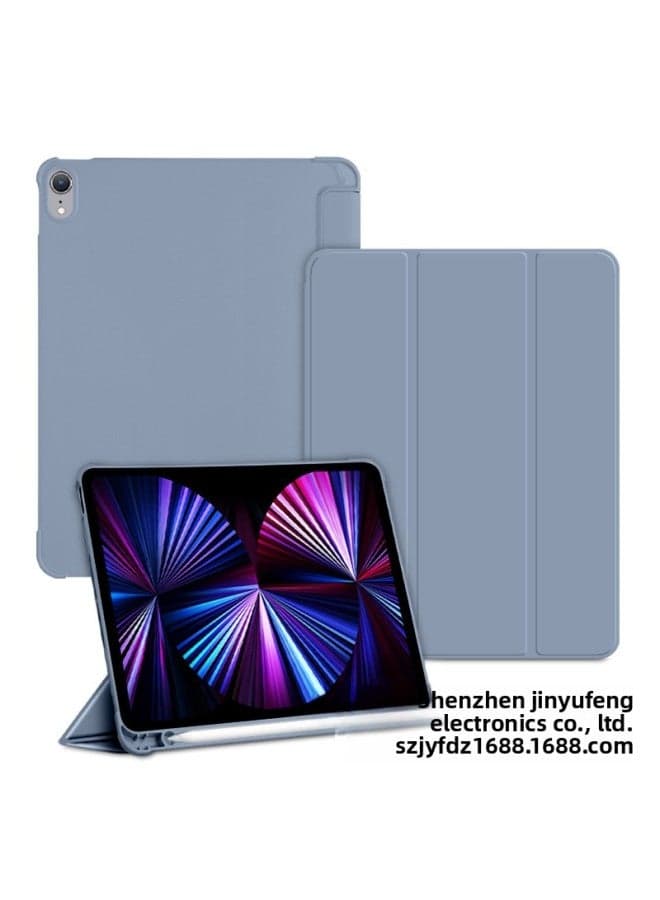 Applicable IPad Protective Case Pro11-inch Tablet Protective Case With Pen Slot 789 Generation TPU Soft Case Leather Case Strictly Selected-Color:Lavender Purple-Applicable Model:Mini 6/7【 8.3inch 】