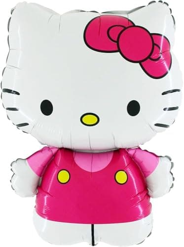 BALLOONSHOP Toyland 30 Inch Hello Kitty Dressed in Pink Foil Balloon