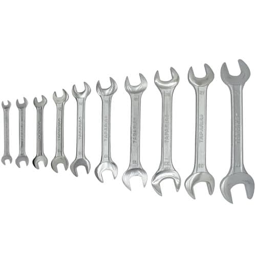 Taparia Dep 10 Double Ended Open End Spanner Set