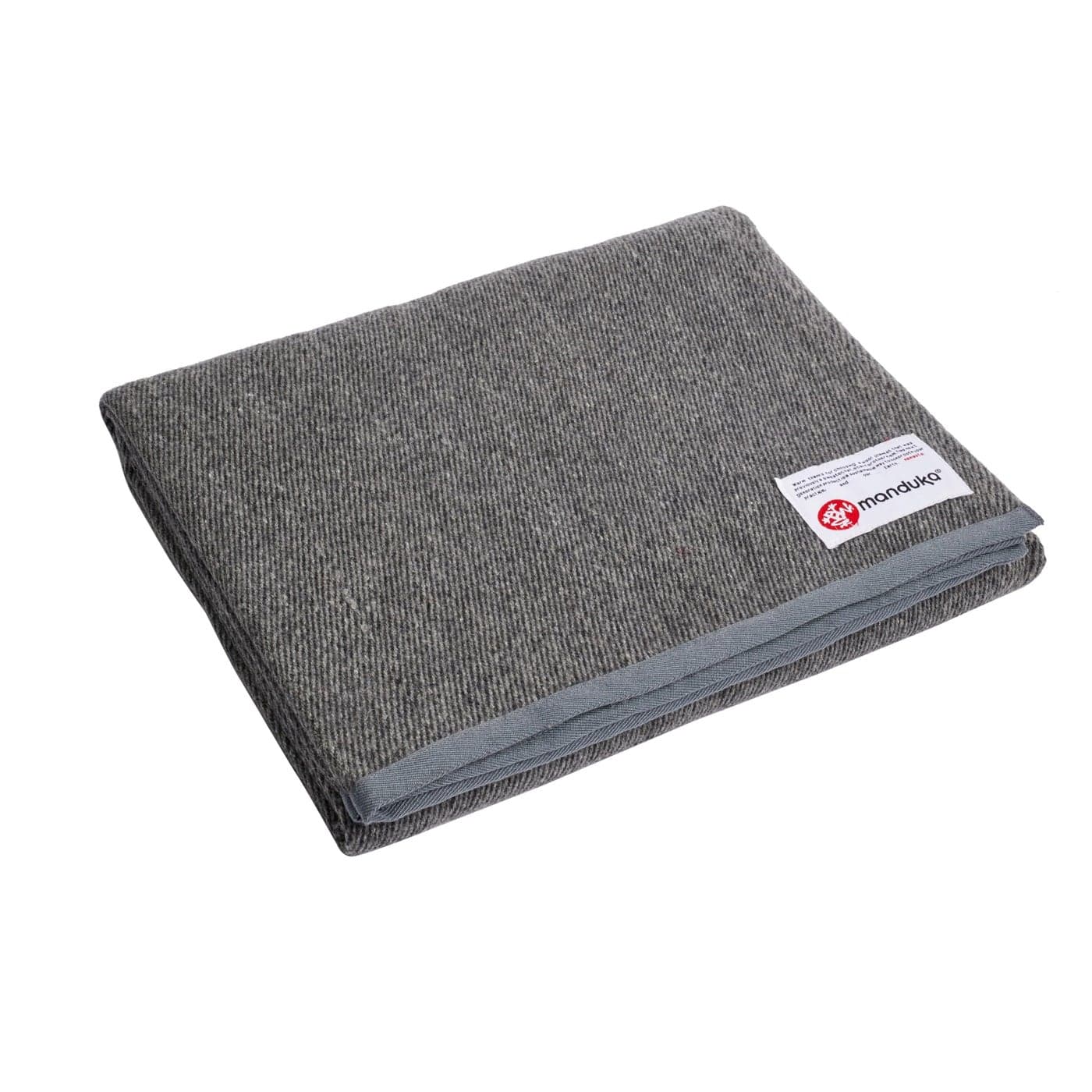 Manduka Recycled Wool Blanket Sediment