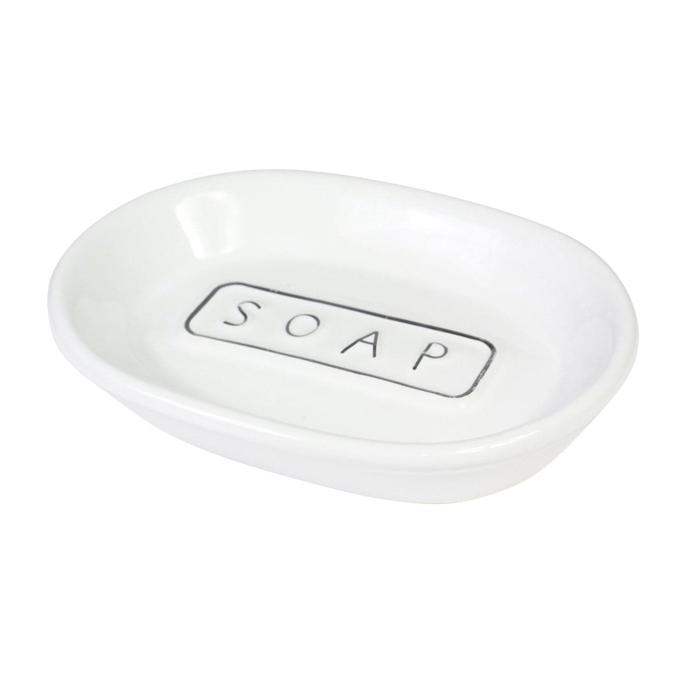 GOLDBEARUK Soap Dish Ceramic Classic Style