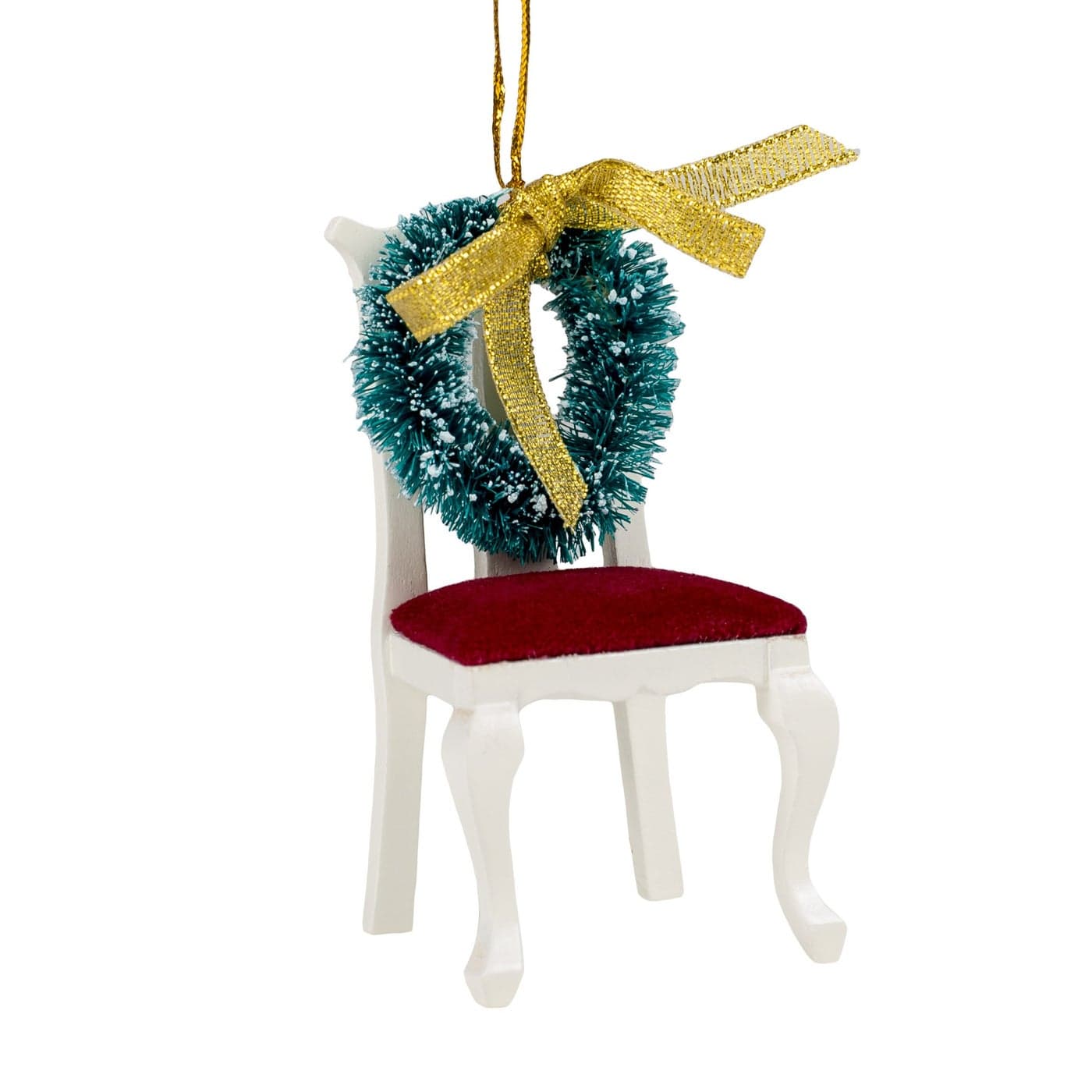 Roman Inc Chair with Wreath Memorial Ornament