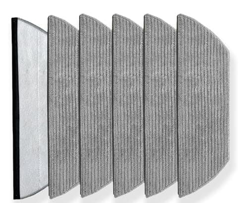 Replacement Mop Pads Compatible with Shark AV2800ZE RV2820YE RV2820ZE AV2820S AV2820AE RV2800AE RV2800S PowerDetect Never Touch Pro Robot Vacuum,Washable Reusable Replacement Microfiber Soft Mop Pads