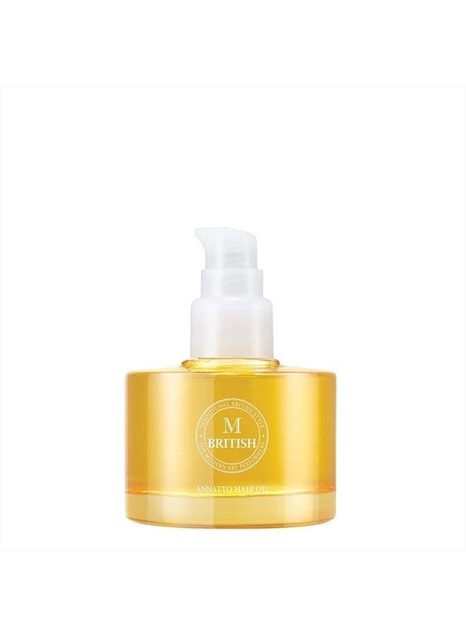 Annatto Hair Oil | Protects hair | Vegan | for all hair type | Frizz-free Shine | Instantly Absorbed | Treatment (2.36 fl.oz)