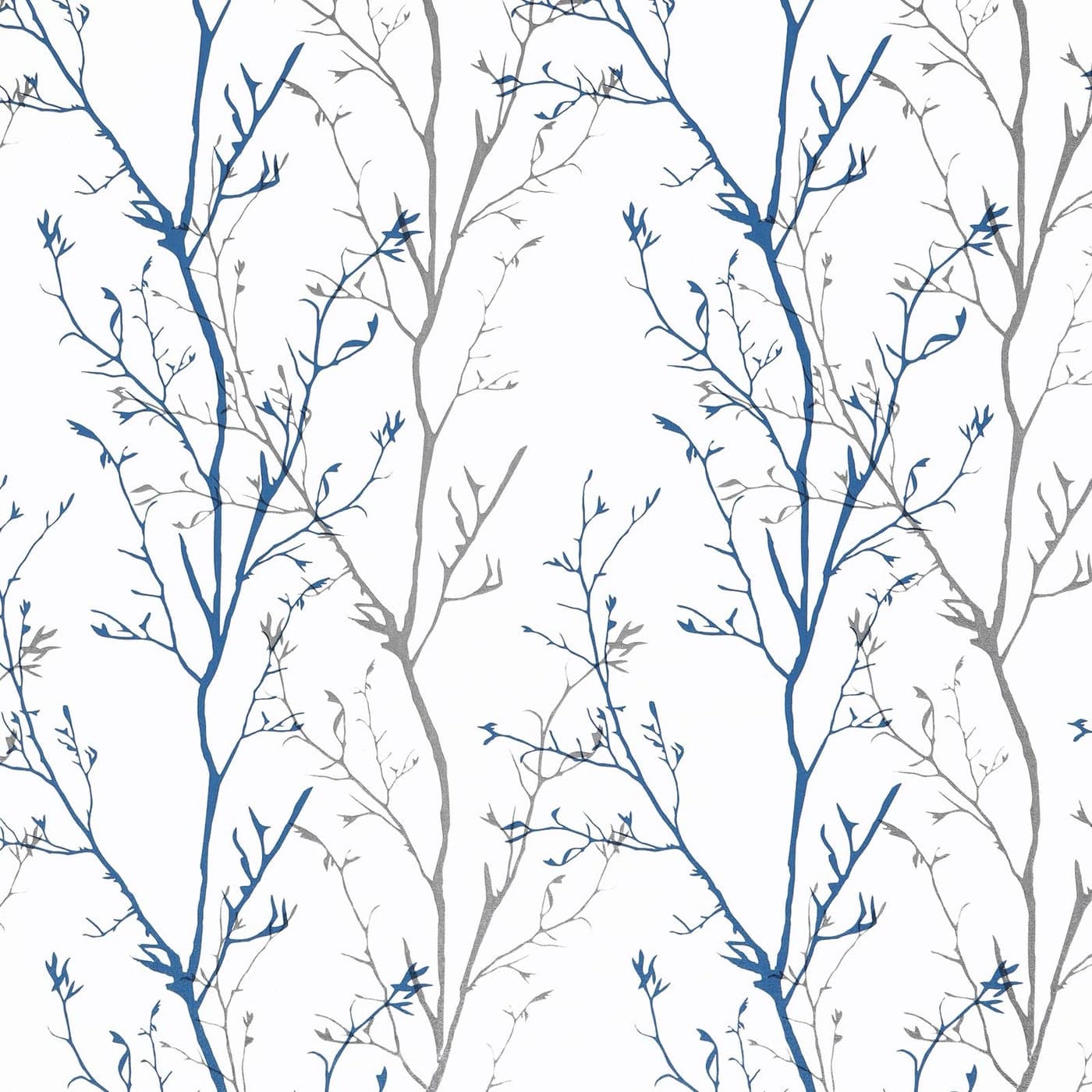 Mecpar Gray Blue Tree Branches Peel and Stick Wallpaper 1771 x 118 Natural Wall Paper Modern Tree Branch Contact Paper Removable Wallpaper SelfAdhesive Vinyl for Furniture Crafts Walls