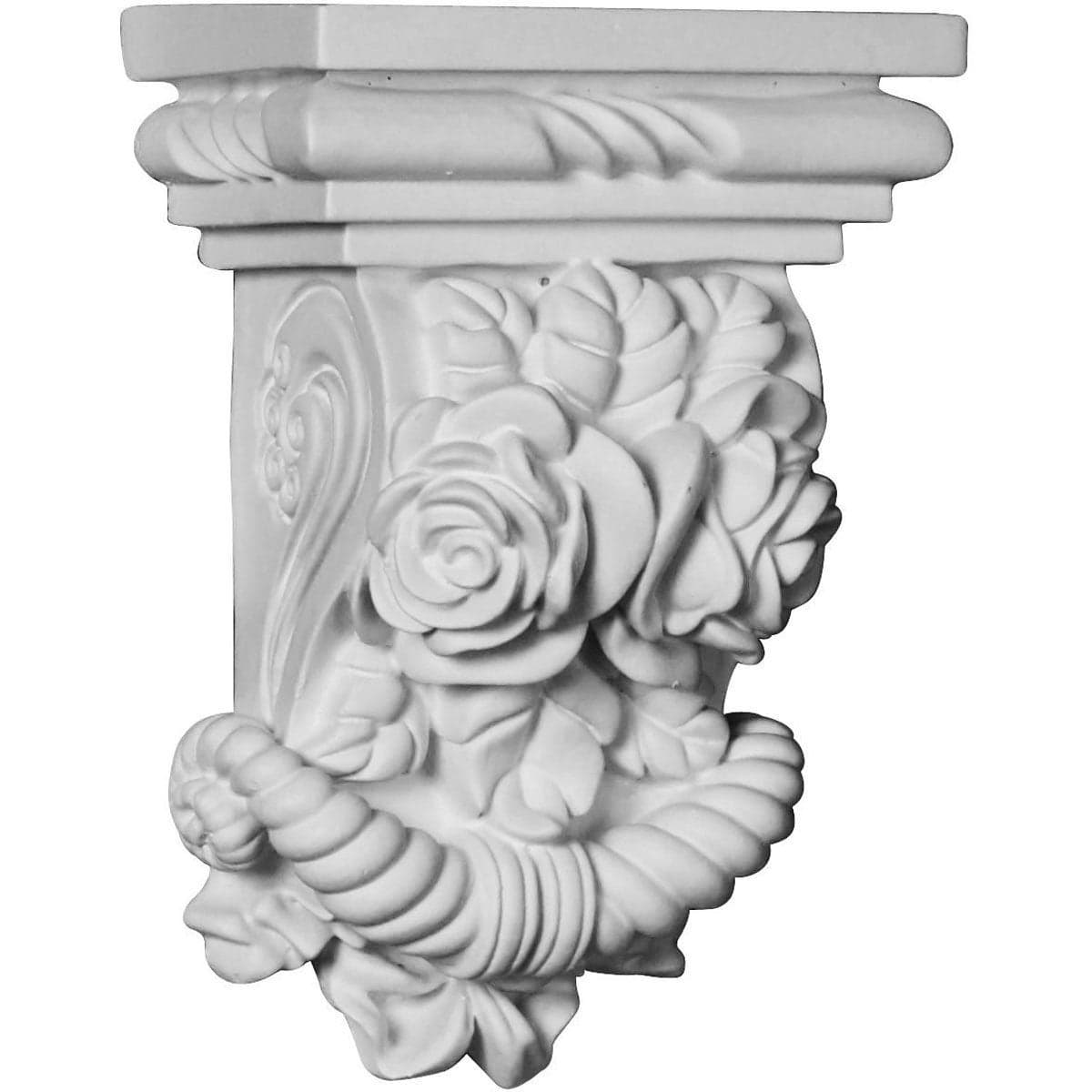 Ekena Millwork COR04X02X06RO Corbel, White