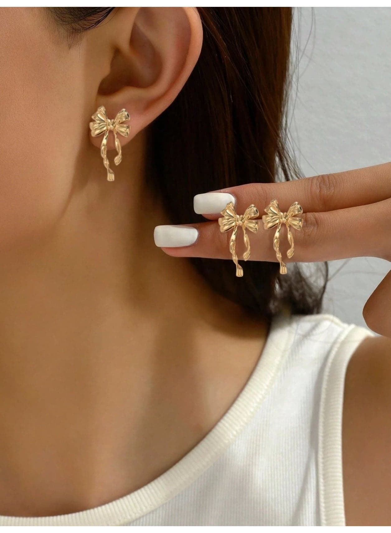 Elegant Trendy Gold Plated Earrings For Women