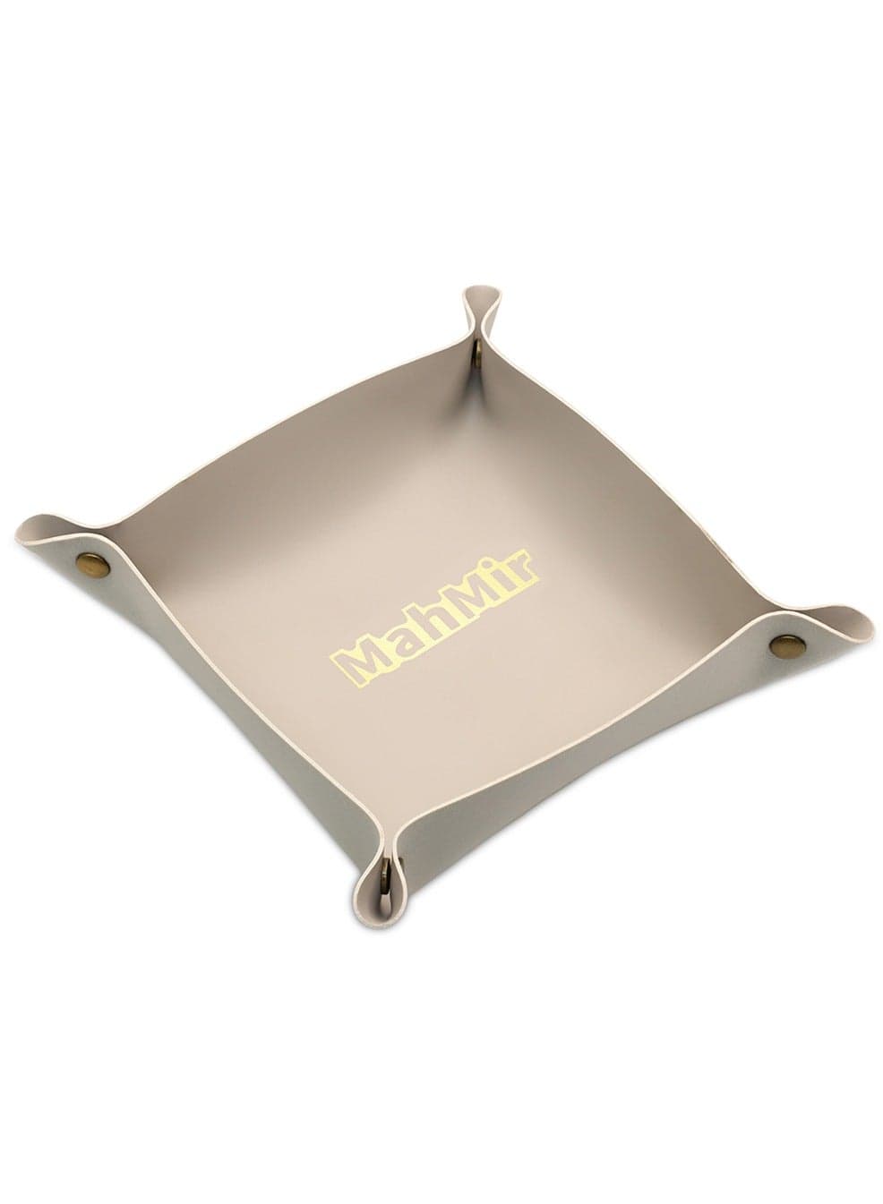 MahMir® Valet Tray - Small & Compact Catchall Tray | Desk, Bedside, Home Entrance Entryway Organizer | Valet Tray for Keys, Coins, Stationary, Jewelry Abalone Grey