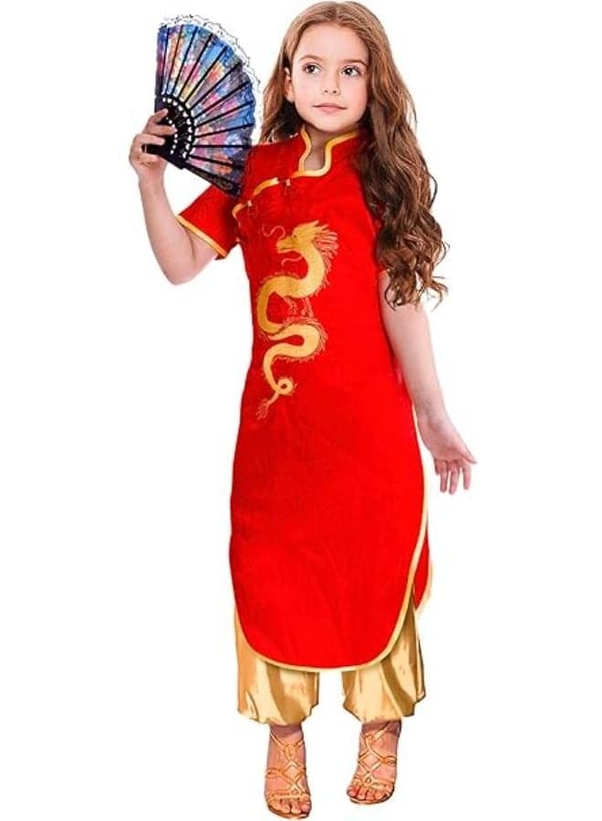 Costume Chinese Girl - 8-9 Years Old