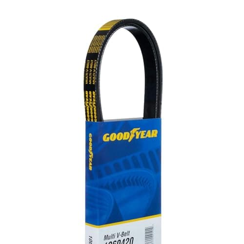 Goodyear Belts 1060772 Multi VSerpentine Belt 6 Ribs Black 772 Cadillac CTS 2015 Chevrolet Camaro 20142015 Chrysler 200 20112014 Subaru XV 2015 Volkswagen Routan 20112014