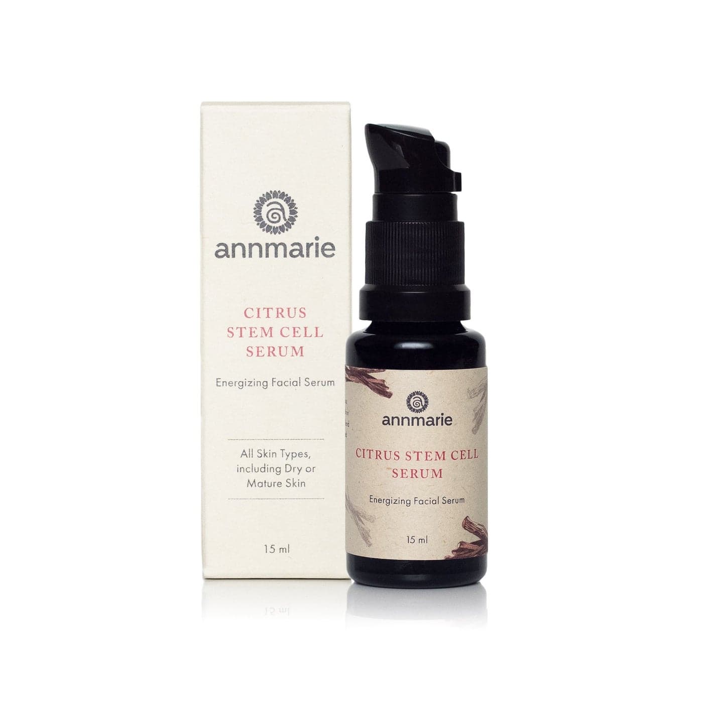 Annmarie Skin Care Citrus Stem Cell Serum Plant Based Stem Cells with Licorice Root Uva Ursi Extracts 15 Milliliters 05 Fluid Ounces