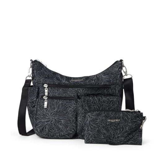 Baggallini womens Modern Everywhere Bag, Midnight Blossom, One Size US