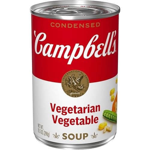 Campbells Condensed Vegetarian Vegetable Soup 105 Ounce Can