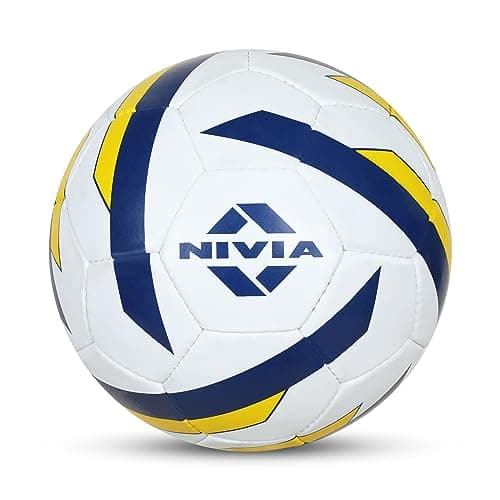 Nivia Vega Football (Size: 5) Material: Rubber , Color: Multicolor