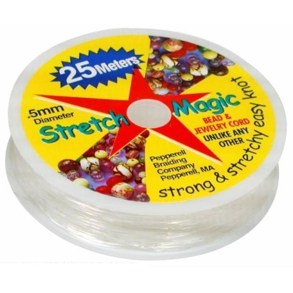 Stretch Magic Elastic Beading Cord 05mm 25 Meters