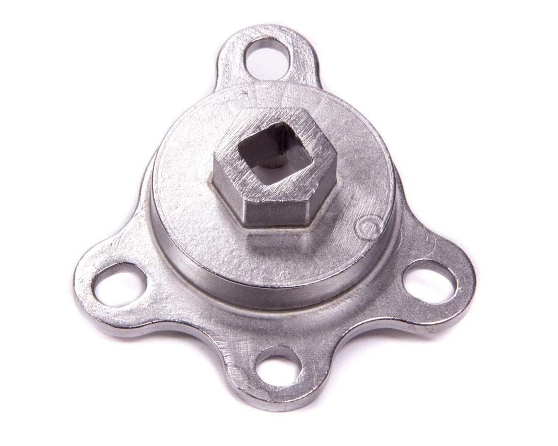 ProForm Crankshaft Turning Tool, Balancer Mounted, 1/2 in Drive, Stainless, Natural, Chevy/Ford, Each