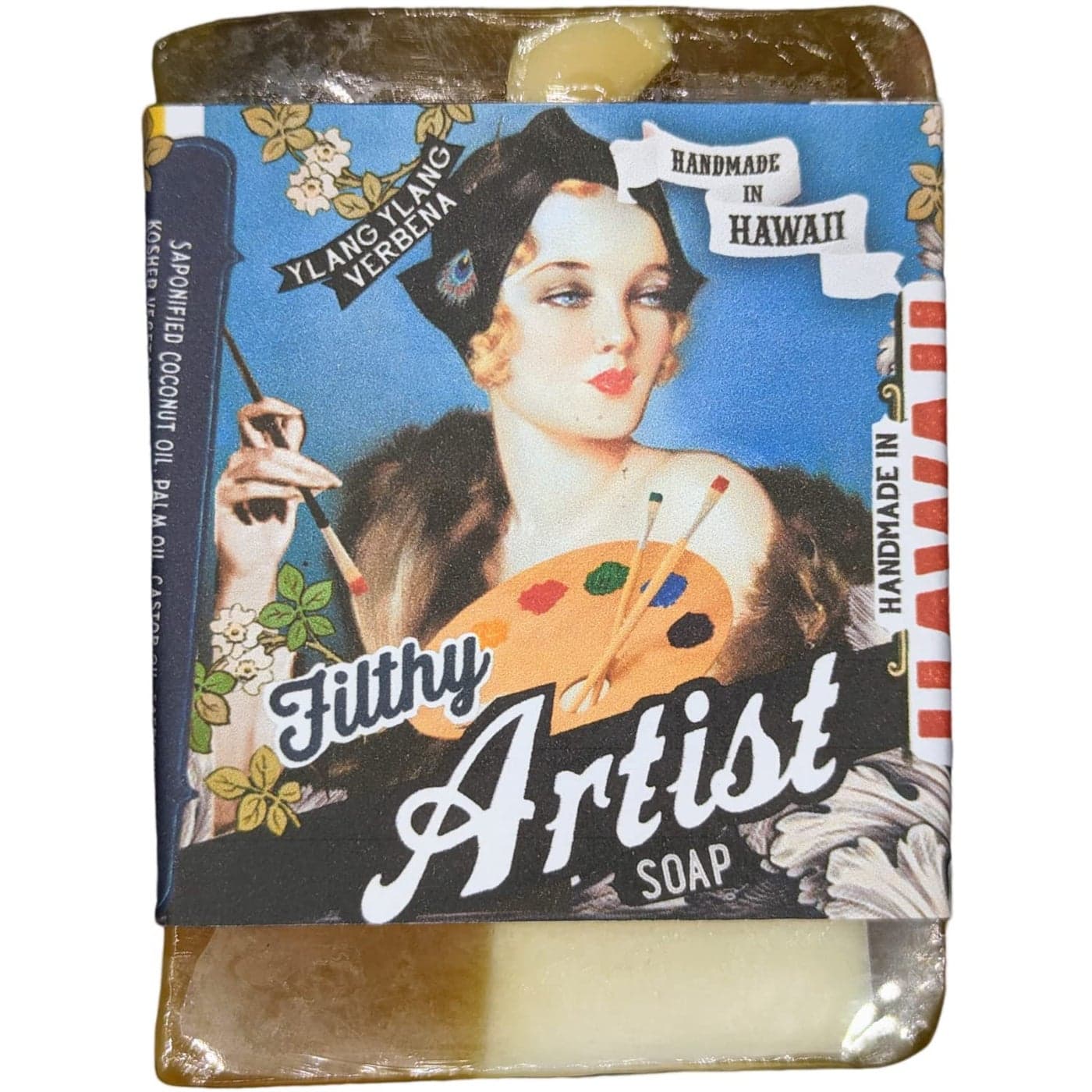 Filthy Artist All Natural Ylang Ylang Soap Bar Brown 5 Ounce 1 Count